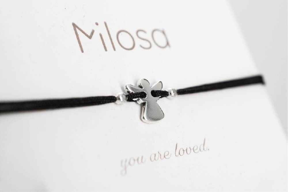 Sadingo Schutzengel Armband für Mädchen (größenverstellbar) Saisonschlussverkauf
