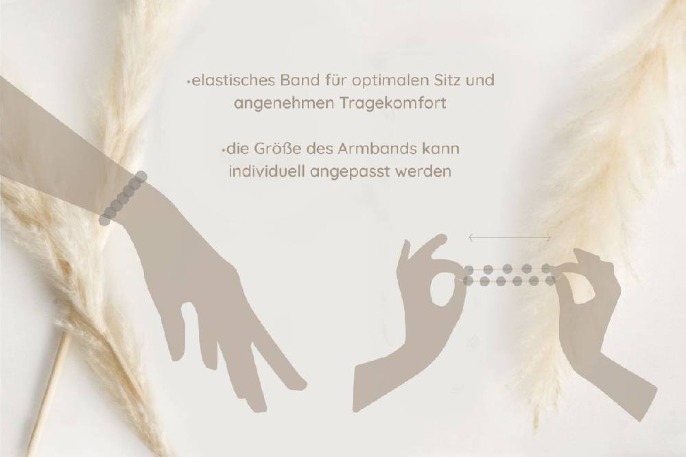 Sadingo Partnerarmband Set "SLEET" aus Jade Natursteinperlen Vatertagsangebot