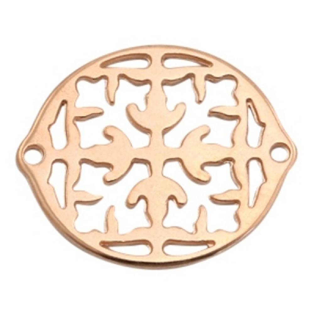 Sadingo Schmuckverbinder Ornament | 31x26 mm Saisonale Angebote
