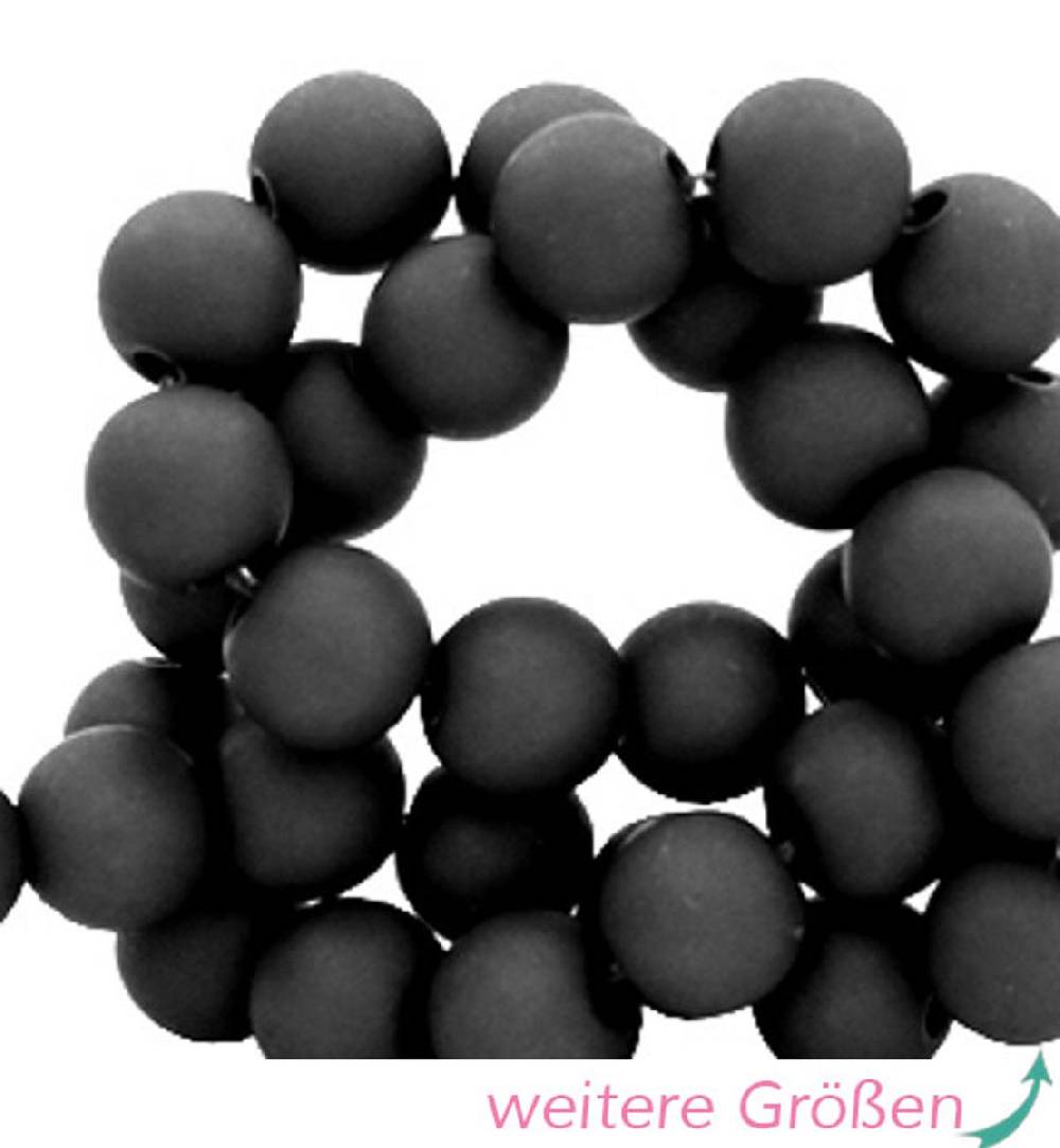 Sadingo Acrylperlen matt Schwarz 4,6,8,10 mm JETZT KAUFEN