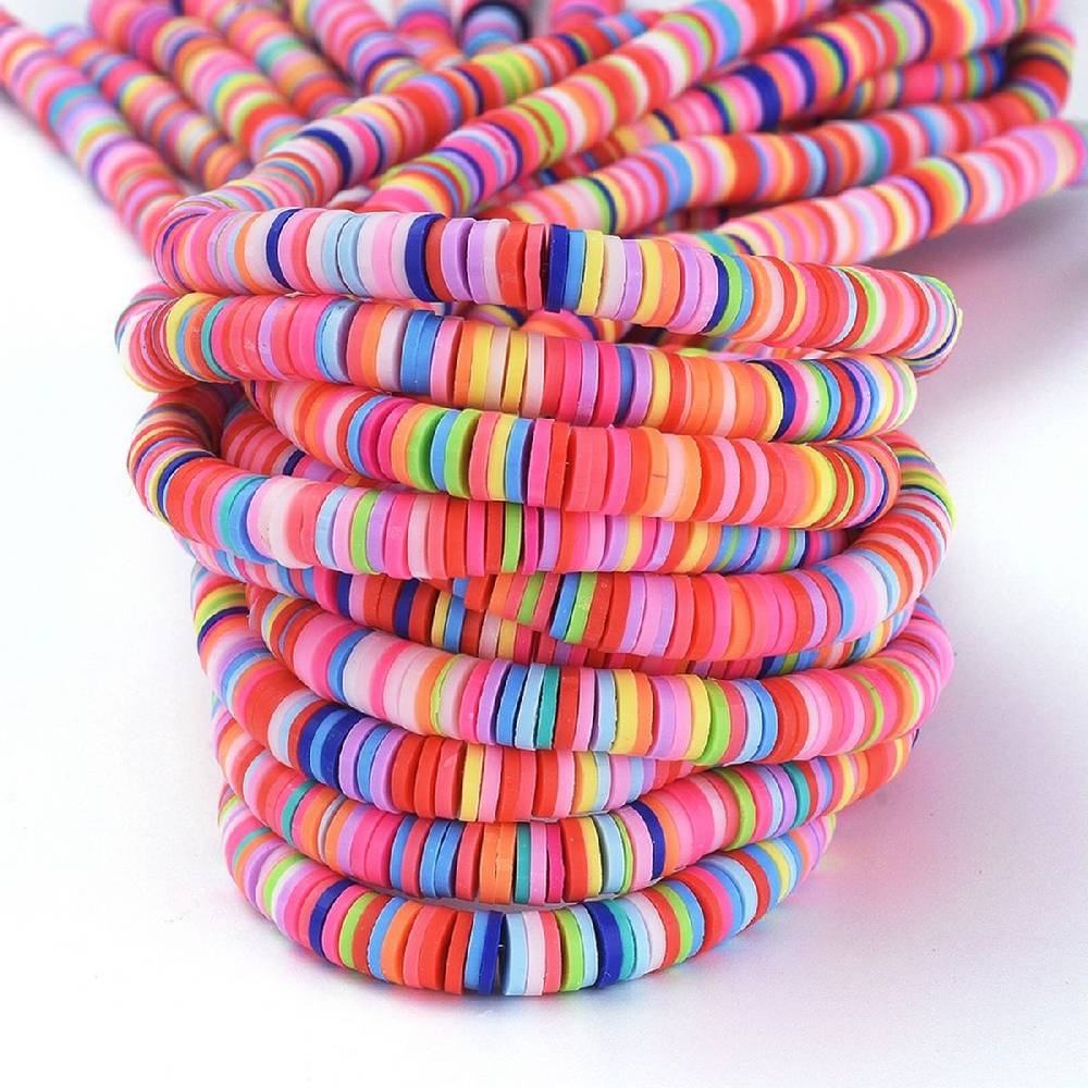 Sadingo Polymer Clay Perlen | 3900 Stk., 6mm, Katsuki Kostenloser Versand international