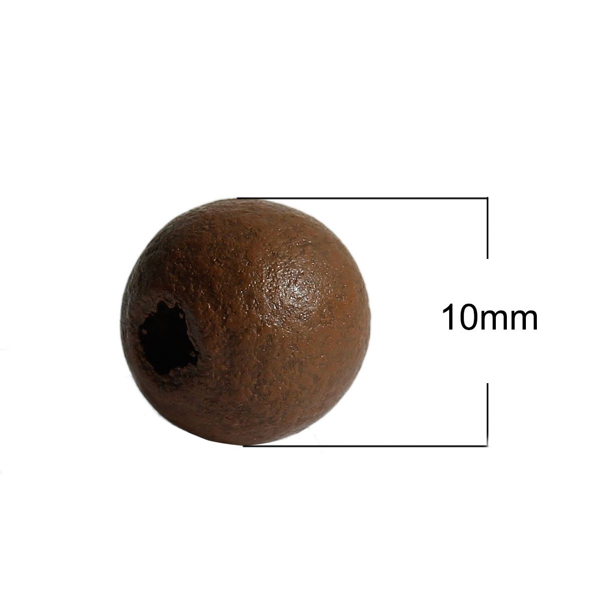 Sadingo Holzperlen zum auffädeln, bunte Perlen, 300 Stk 10mm zollfrei