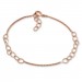 Silberdream SilberDream Armband Ringe 925 Silber rosévergoldet Damen 18cm - 21cm SDA1188E
