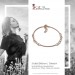 Silberdream SilberDream Armband Ringe 925 Silber rosévergoldet Damen 18cm - 21cm SDA1188E Verkauf