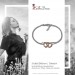 Silberdream SilberDream Armband Doppelherz Rose vergoldet 925er Silber Damen 18cm SDA2158T Blitzverkäufe