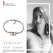 Silberdream SilberDream Armband Doppelherz Rose vergoldet 925er Silber Damen 18cm SDA2158T Blitzverkäufe