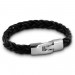 Silberdream SilberDream Lederarmband schwarz Unisex Leder Armband LAC786S