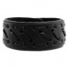 Silberdream SilberDream Lederarmband schwarz Zierband Leder Armband LA5656S