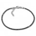 Silberdream SilberDream Armband Kugeln geschwärzt 925 Silber Damen 18cm - 21cm SDA1108K