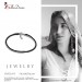 Silberdream SilberDream Bicolor Armband gedreht geschwärzt und 925 Silber Damen SDA2169S Schlussverkauf