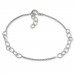 Silberdream SilberDream Armband Ringe 925 Sterling Silber Damen 18cm - 21cm SDA1188J