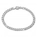 Silberdream SilberDream Armband Panzer facettiert 19cm 925 Sterling Silber Unisex SDA2489J