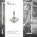 Silberdream SilberDream 925 Charm Weltkugel Armband Anhänger FC3081 Auslauf