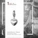 Silberdream SilberDream 925 Silber Charm Herz matt Armband Anhänger FC3108 Online
