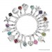 Silberdream SilberDream Charm Zirkonia Kugel rot Armband Anhänger FC200R im Angebot