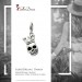 Silberdream SilberDream Charm Totenkopf mit Krone 3D 925er Armband Anhänger FC694 im Angebot