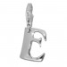 Silberdream SilberDream 925 Charm Buchstabe E Silber Armband Anhänger FC70E