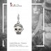 Silberdream SilberDream Charm Totenkopf Pirat 925 Silber Armband Anhänger FC695 Meist gekauft