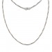 Silberdream SilberDream Collier Kette gedreht Rose vergoldet 925 Silber 45cm SDK22145E