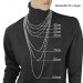 Silberdream SilberDream Collier Kette gedreht Rose vergoldet 925 Silber 45cm SDK22145E Online