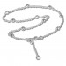 Silberdream SilberDream 28cm Fußkette Kugel 925 Silber SDF007