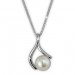 Silberdream SilberDream Halskette Süßwasser Perle weiß 925 Sterling Silber Damen SDK1548W