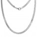 Silberdream SilberDream Zwillingspanzer Kette 925 Sterling Silber Unisex 45cm SDK26745J