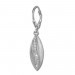 Silberdream SilberDream Ohrhänger Oval Zirkonia weiß 925 Silber Ohrring SDO369M Verkauf