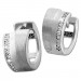 Silberdream SilberDream Creole Line Zirkonia weiß 925 Sterling Silber Damen SDO4306W