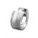 Silberdream SilberDream Creole Line Zirkonia weiß 925 Sterling Silber Damen SDO4306W Auslauf