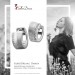 Silberdream SilberDream Creole Line Zirkonia weiß 925 Sterling Silber Damen SDO4306W Auslauf