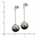 Silberdream SilberDream Glitzer Ohrhänger Zirkonias schwarz GSO002 Schlussverkauf