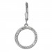 Silberdream SilberDream Ohrhänger Round Zirkonia weiß 925 Silber Ohrring SDO4428W Fabrikverkauf