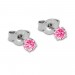 Silberdream SilberDream Ohrstecker 3er Zirkonia weiß, lila, rosa 925 Silber Ohrring SDS808 Meist gekauft