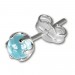 Silberdream SilberDream Ohrringe Kugel hellblau 925 Silber Ohrstecker SDO533H Verkauf