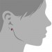 Silberdream SilberDream Ohrringe Zirkonia oval fuchsia 925er Ohrstecker SDO552D Hotsell
