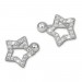 Silberdream SilberDream Ohrklemme Stern Zirkonia Ear Cuff Ohrringe 925 Silber GSO434W
