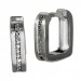 Silberdream SilberDream Creole -eckig- Zirkonia weiß 925er Silber Damen SDO4363M