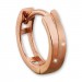 Silberdream GoldDream Creole Rose 333 Roségold Ohrring Echtschmuck GDO5111E Meist gekauft