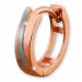 Silberdream GoldDream Creole Rose 333 Roségold Ohrring Echtschmuck GDO5111E Meist gekauft