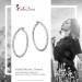 Silberdream SilberDream Creole Orient 4cm 925 Sterling Silber Damen Ohrring SDO67374 Online