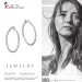 Silberdream SilberDream Creole Orient 4cm 925 Sterling Silber Damen Ohrring SDO67374 Online