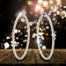 Silberdream SilberDream Creole Diamantschliff 4cm 925 Sterling Silber Damen Ohrring SDO67364 Outlet