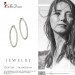 Silberdream SilberDream Creole Diamantschliff 4cm 925 Sterling Silber Damen Ohrring SDO67364 Outlet