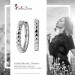 Silberdream SilberDream Creole Dots 2,1cm 925 Sterling Silber Damen Ohrringe SDO4433J Verkauf