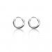 Silberdream SilberDream Ohrringe Creole glanz klein 10mm 925 Silber Creolen SDO8711