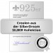 Silberdream SilberDream Ohrringe Creole glanz klein 10mm 925 Silber Creolen SDO8711 Schlussverkauf