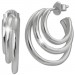 Silberdream SilberDream Creole Triple 925 Sterling Silber Damen Ohrringe SDO4452J