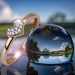Silberdream GoldDream Gold Ring Herz Zirkonia weiß Gr.54 333er Rosegold GDR503E54 Outlet