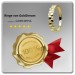 Silberdream GoldDream Gold Ring Dots Gr.56 Zirkonia weiß 333er Gelbgold GDR538Y56 Fabrikverkauf